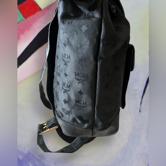 MCM EUC VINTAGE BACKPACK GORGEOUS - Picture 5 of 12